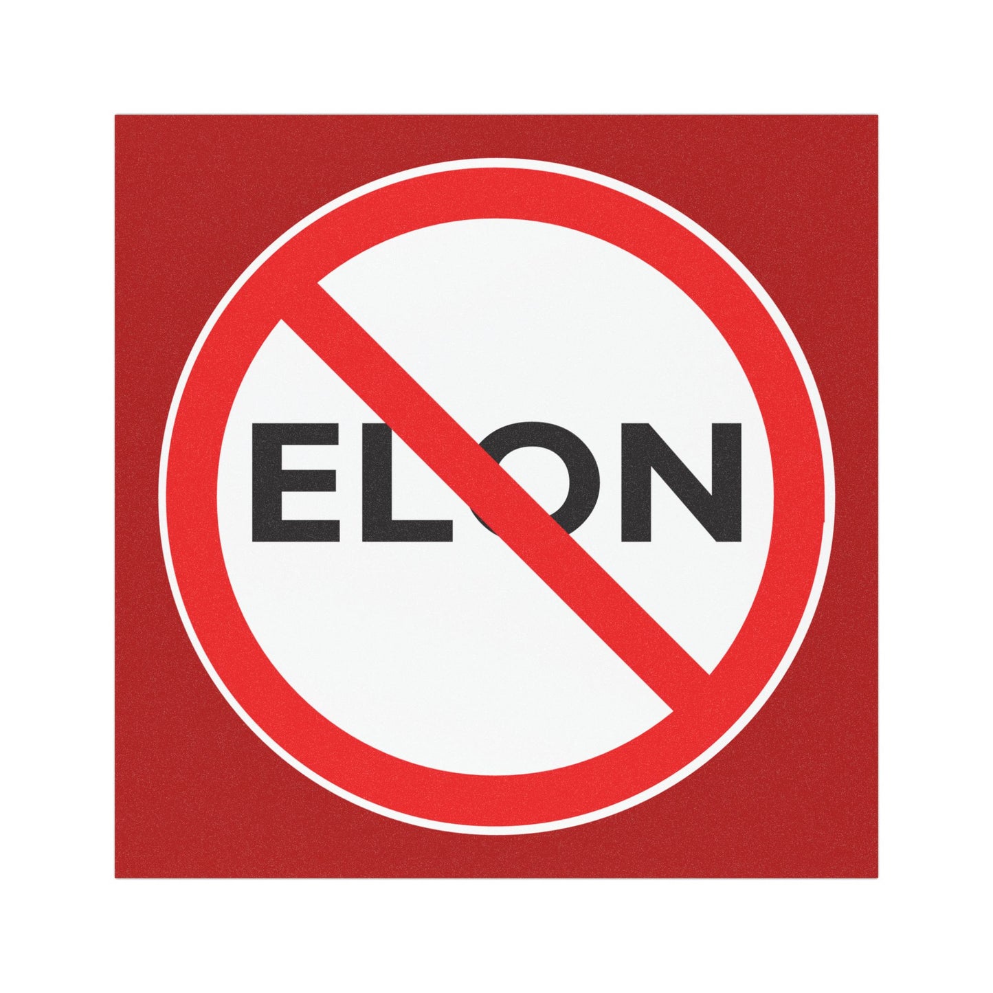 No Elon Magnet - Exercise Your First Amendment While Supplies Last