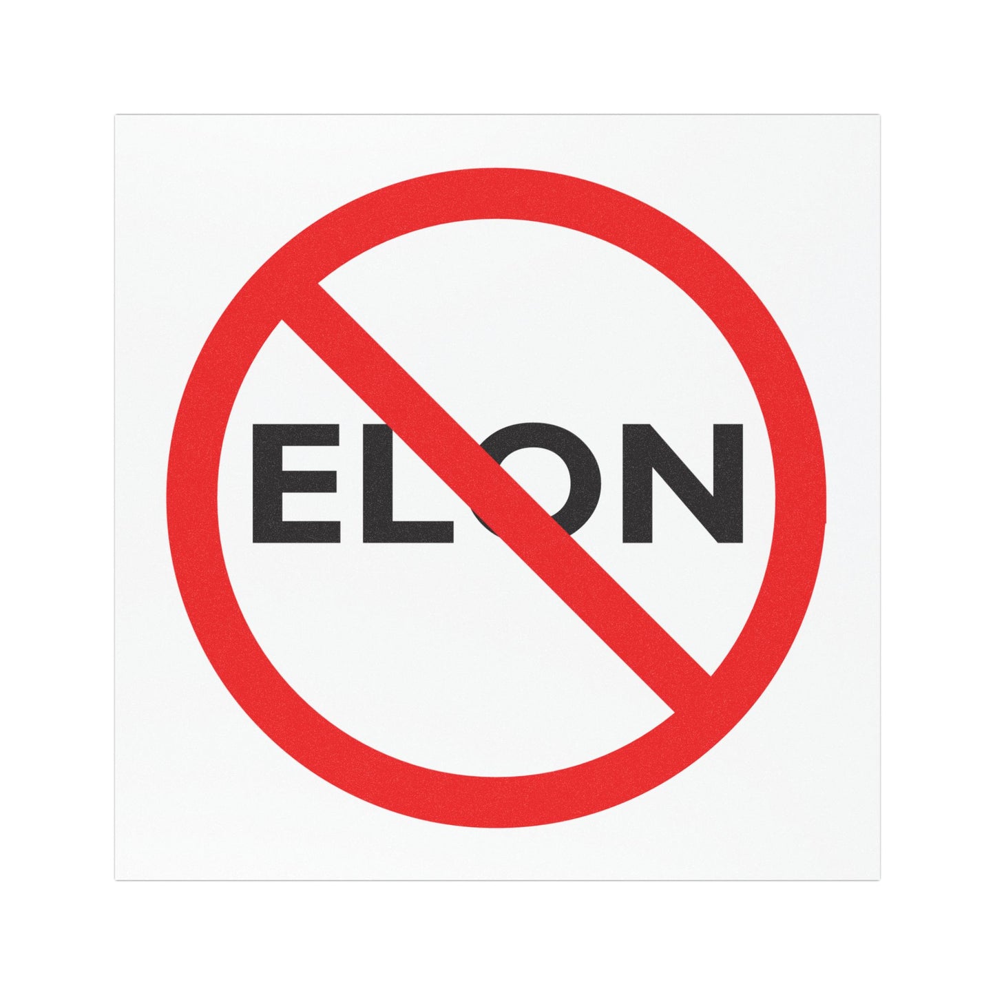 No Elon Magnet - Exercise Your First Amendment While Supplies Last