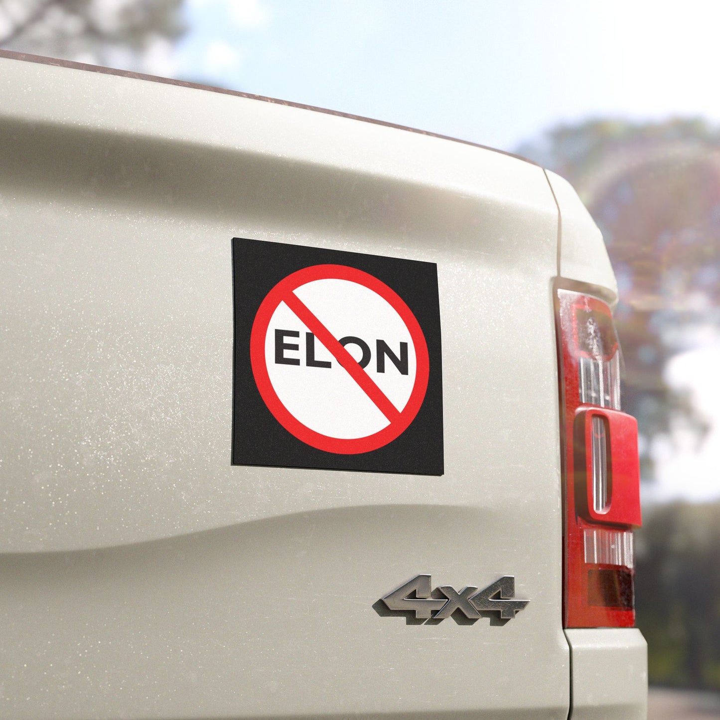 No Elon Magnet - Exercise Your First Amendment While Supplies Last
