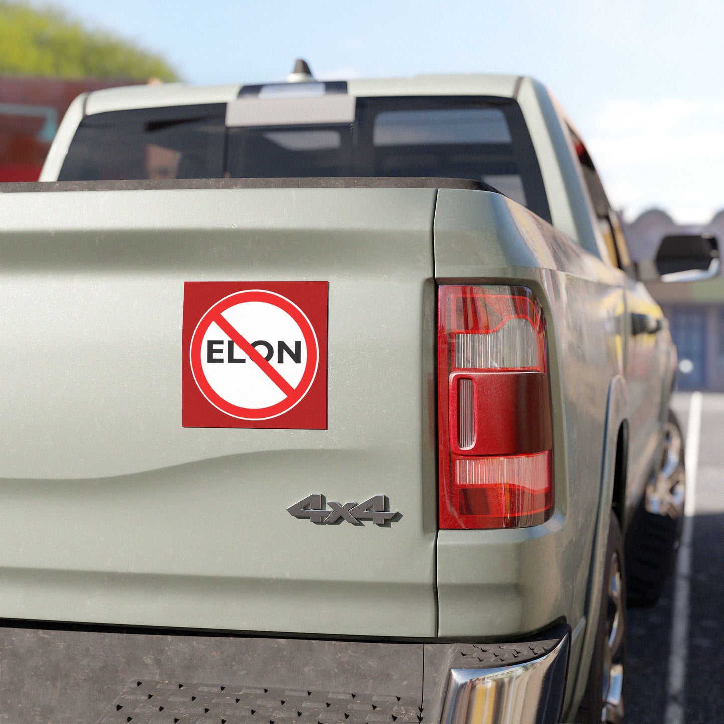 No Elon Magnet - Exercise Your First Amendment While Supplies Last
