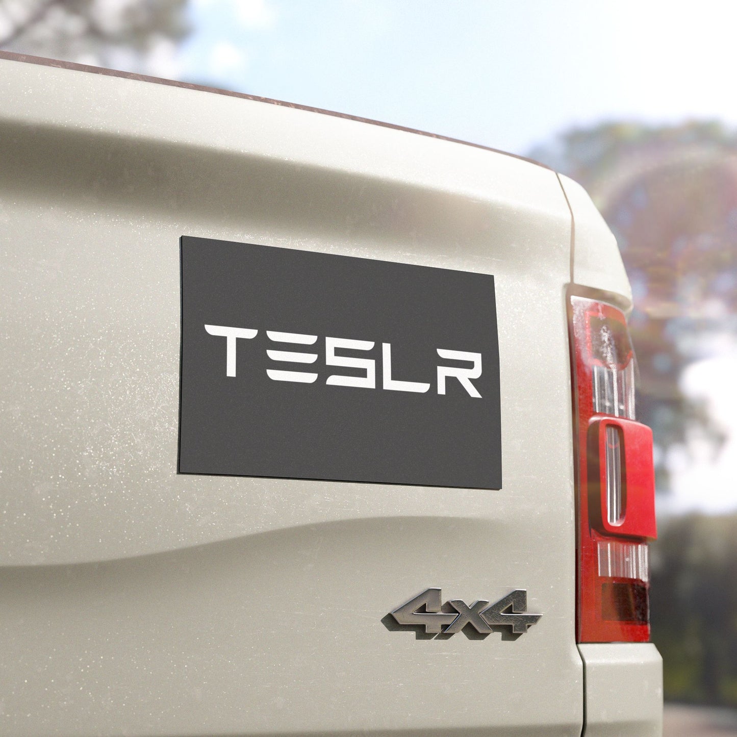 TESLR Defense System™ Magnets - The Official Unofficial Spelling for Concerned Tesla Owners