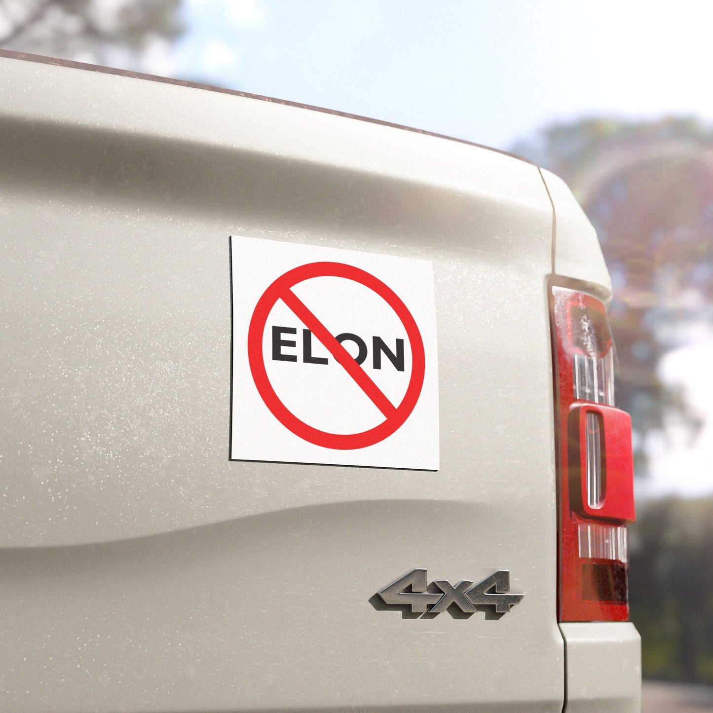 No Elon Magnet - Exercise Your First Amendment While Supplies Last