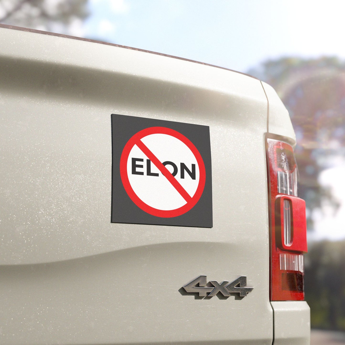 No Elon Magnet - Exercise Your First Amendment While Supplies Last