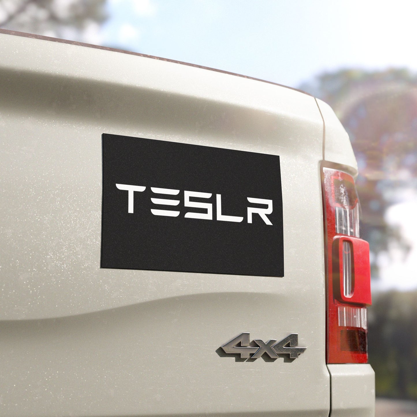 TESLR Defense System™ Magnets - The Official Unofficial Spelling for Concerned Tesla Owners