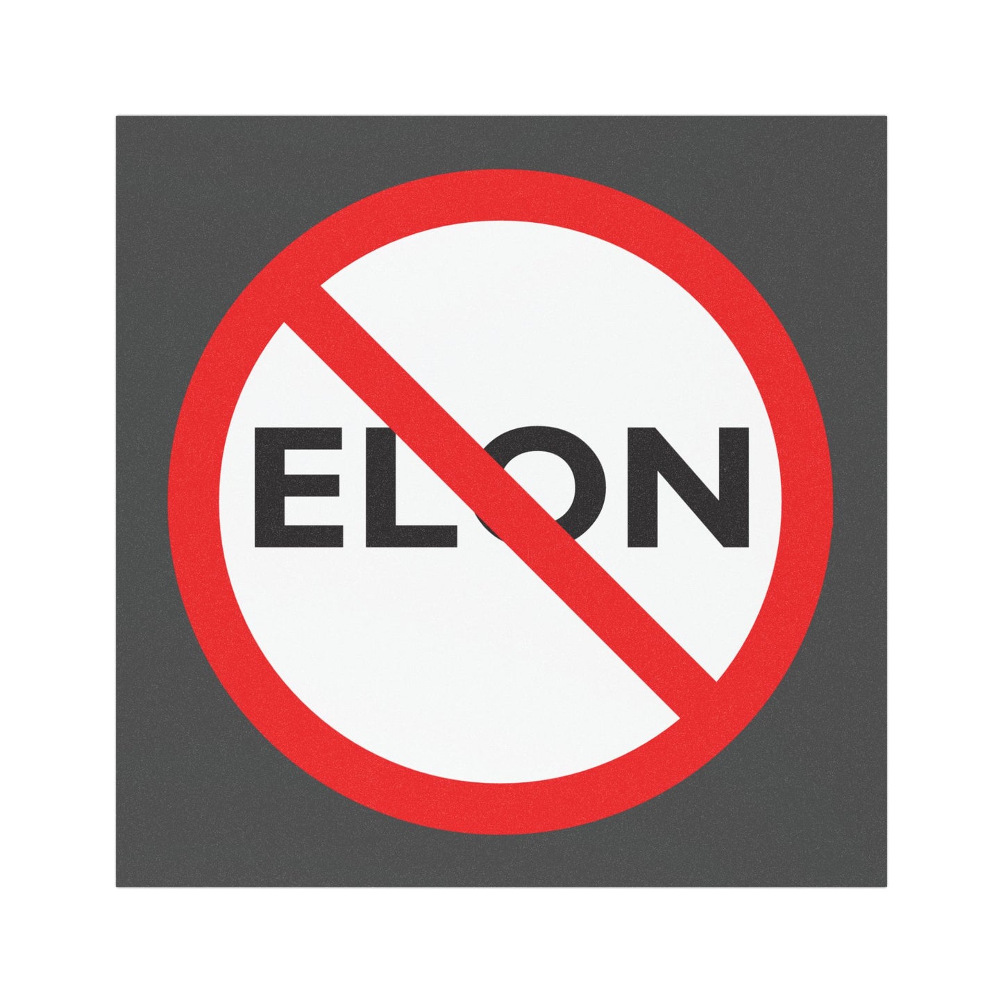 No Elon Magnet - Exercise Your First Amendment While Supplies Last